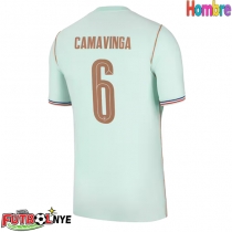 Camiseta Francia Eduardo Camavinga #6 Visitante Equipación Mundial 2026 manga corta